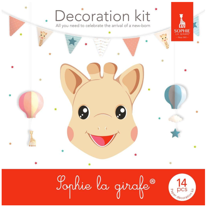 Sophie la girafe Party Decoration Kit - 14PCs