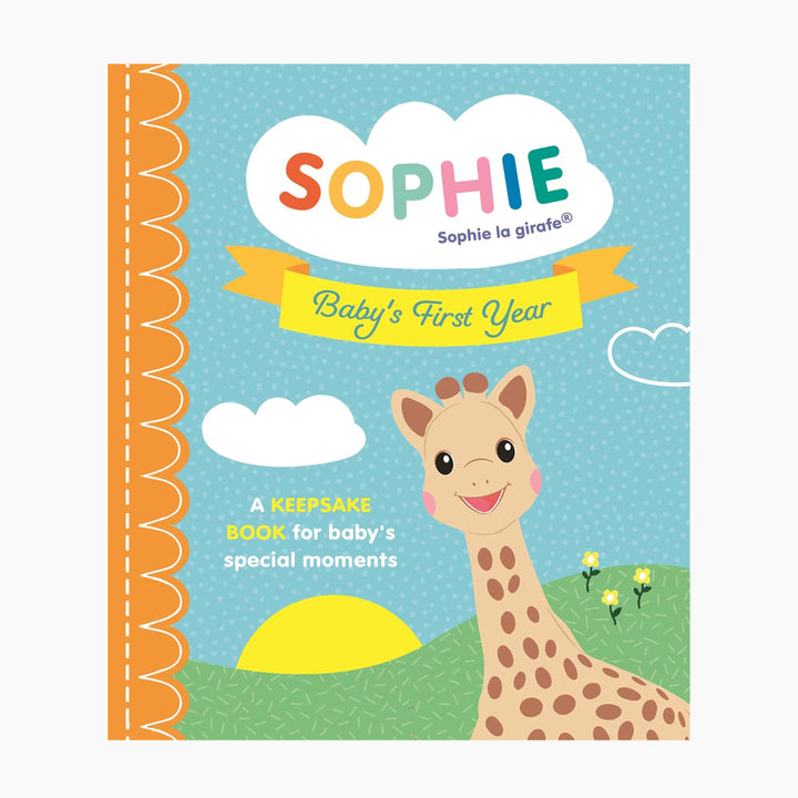 Sophie La Girafe Baby's First Year Album Milestone Book 