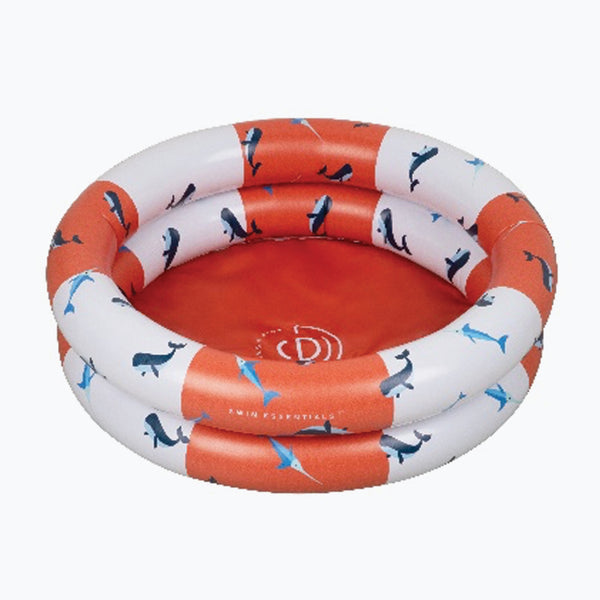 Swim Essentials Kids 60cm Swimming Pool - Red White Whale