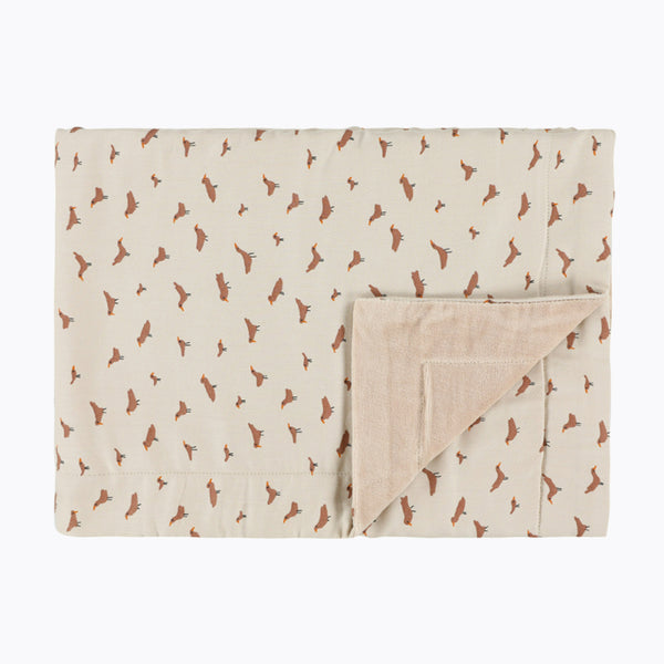 Trixie Fleece Blanket 75x100cm - Babbling Birds