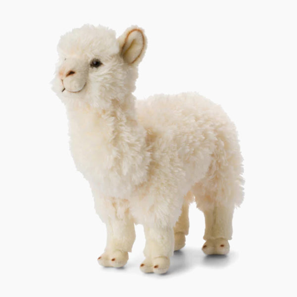 WWF Plush Soft Toy - White Alpaca