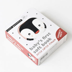 Wee Gallery Baby's First Soft Book - Pitter Patter Penguin