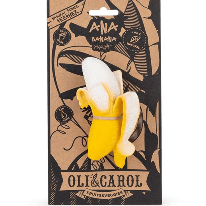 Oli & Carol Chewable Teether - Ana Banana