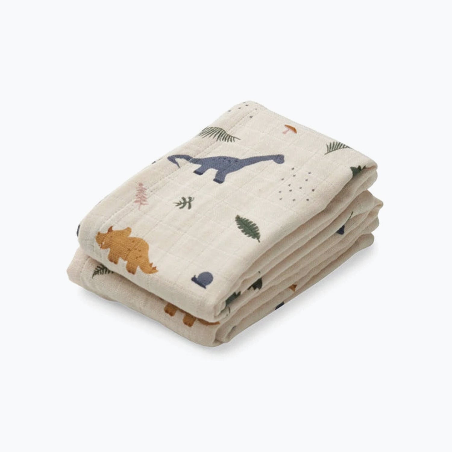 Nursing and Feeding Cotton Sheets Baby Essentials Liewood  Dino Mix 