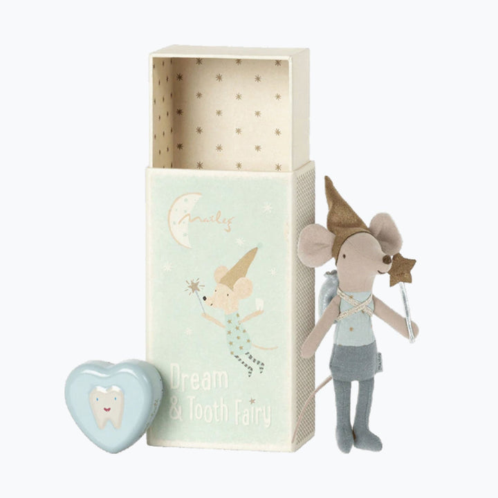 Maileg Tooth Fairy Mouth in Mathbox - Blue