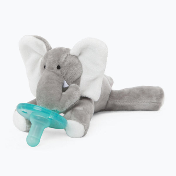 WubbaNub Dummy Comforter With Toy - Elephant