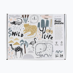 Wee Gallery 24 Piece Floor Puzzle - Wild Life