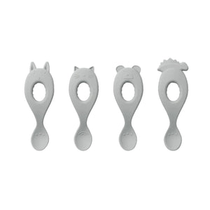 Liewood Liva Silicone Spoon Set 4 Pack