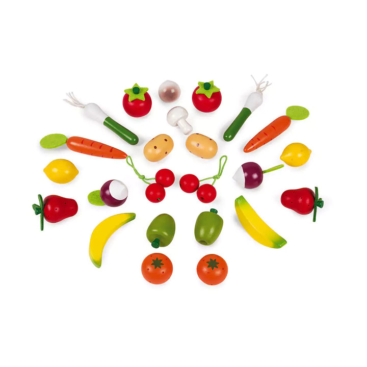 Fruits and Vegetables Basket Toys