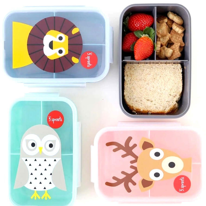 3 Sprouts Kids Bento Lunch Box - Lion