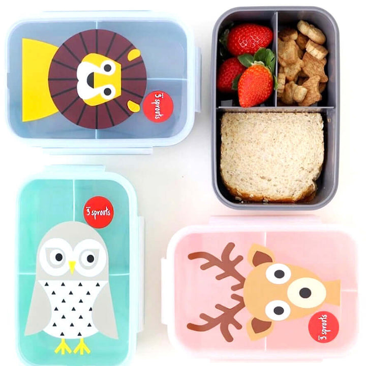 3 Sprouts Kids Bento Lunch Box - Bear