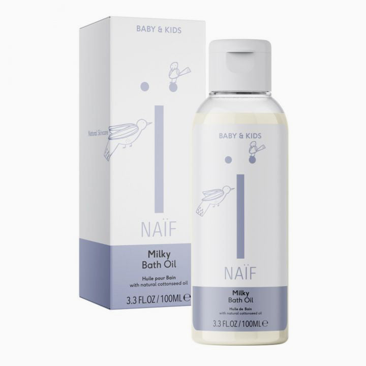 NAIF Milky Baby Bath Oil - 100ml