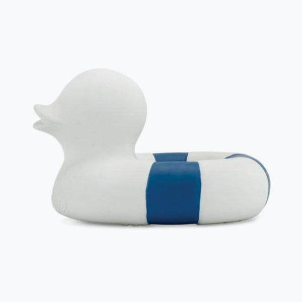 Oli & Carol Bath Toy Duck Flo The Floatie - Navy