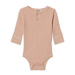 Body LS, Bodystocking - Rose